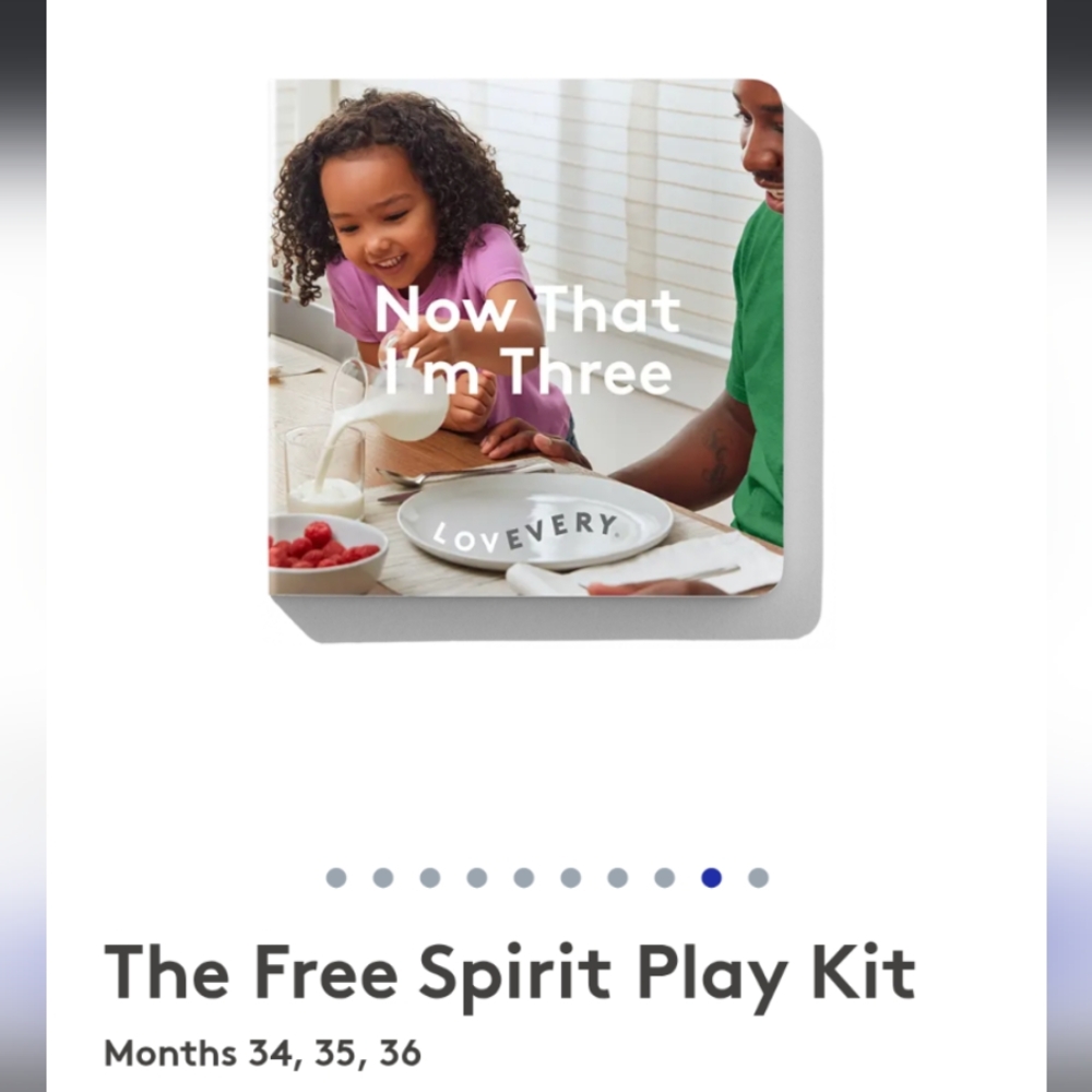 Lovevery The Free Spirit Play Kit Book & Guide 34, 35, 36 months - Picture 3 of 4